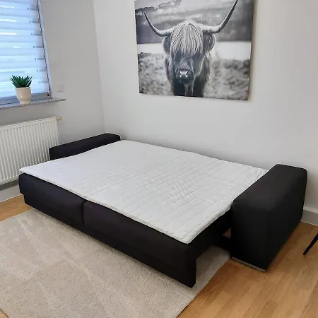 Helle, Moderne Wohnung, 2 Schlafzimmer, Naehe Duesseldorf, W-lan Apartmán Krefeld